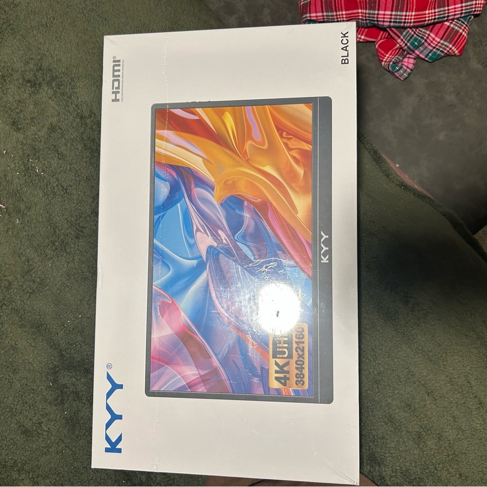 Black Portable Monitor